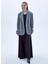 Boxy Yün Blazer Gri 3