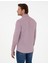 Bordo Slim Fit Uzun Kollu Gömlek 5
