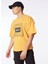 Turuncu Bisiklet Yaka Loose Fit Baskılı T-Shirt D4SM-TST3256 1
