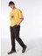 Turuncu Bisiklet Yaka Loose Fit Baskılı T-Shirt D4SM-TST3256 3