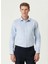 Açık Mavi Erkek Gömlek Slim Fit Düz Gömlek 1092990 1