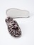 Leopar Desen Baskılı Havlu Terlik %100 Pamuk Unisex 2