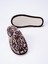 Leopar Desen Baskılı Havlu Terlik %100 Pamuk Unisex 2