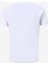 Bisiklet Yaka Beyaz Erkek T-Shirt 3DPT07PJM9Z 2