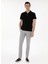 Siyah Erkek Slim Fit Polo T-Shirt Tıssel 4