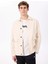 Ekru Erkek Relaxed Denim Ceket J5SM-CKT7222 3