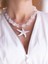 Royal Crystal White Sea Star Kolye 2