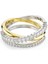 5714161 Swarovski Yüzük Re Hyperbola:rıng 3 Band Whıte/mıx 52 1