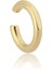 Simit 14 Ayar Altın Ear Cuff 1
