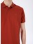 Kiremit Erkek Polo Yaka Basic Polo T-Shirt Nobro K Cepsız 4