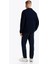 Lacivert Erkek Bisiklet Regular Fit Nakışlı Kazak DM0DM19431C1GTJM Reg Waffle Sweater 4
