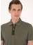 Haki Erkek Slim Fit Polo T-Shirt Feel 2