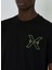 Bisiklet Yaka Siyah Erkek T-Shirt UMP24031TS 5