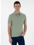 Yeşil Erkek Slim Fit Polo T-Shirt Sunny 1