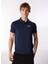 Lacivert Erkek Polo T-Shirt 3DPF16PJ03Z 2