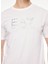 Bisiklet Yaka Beyaz Erkek T-Shirt 6RPT37PJ3BZ1100 4