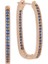 Küpe Rectangle Earring With Stones 1