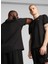 Siyah Erkek Regular Fit Düz T-Shirt 52590801 M Tad Essentıals Solıd Cat 5