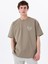 Gmg Fırenze Haki Erkek Oversize T-Shirt GU25MSS03019 1