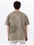 Gmg Fırenze Haki Erkek Oversize T-Shirt GU25MSS03019 5