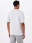 Uv-Protectıon Logo Short Sleeve Tee Beyaz Bisiklet Yaka Regular Fit Baskılı Erkek T-Shirt 5