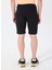 Siyah Erkek Basic Düz Sweat Şort J5SM-SHT7252 5