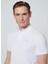 Beyaz Erkek Slim Fit Polo T-Shirt HM562363 2