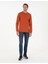 Kiremit Regular Fit Bisiklet Yaka Basic Sweatshirt 4