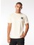 Bisiklet Yaka Kırık Beyaz Erkek T-Shirt UMP24057TS 1