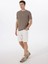 Ekru Erkek Relaxed T-Shirt Tchup 2