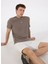 Ekru Erkek Relaxed T-Shirt Tchup 3