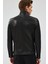 Wade Erkek Siyah Slim-Fit Deri Mont 22WGD6462VE 5