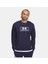 Erkek Ua Rival Terry Logo Crew Sweatshirt 1390140-410 1