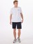 Beyaz Erkek Relaxed Baskılı T-Shirt M5SM-TST1295 2