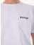 Beyaz Erkek Relaxed Baskılı T-Shirt M5SM-TST1295 4