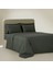 Ahter Battal Boy Nevresim Takımı %100 Organik Pamuk Saten Brodeli Yeşil 240X220 cm 1