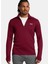 Bordo Erkek Normal Düz T-Shirt 1387793-625 Ua Vanish Cw 1/4 Zip 1