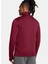 Bordo Erkek Normal Düz T-Shirt 1387793-625 Ua Vanish Cw 1/4 Zip 2