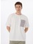 Gmg Fırenze Ekru Erkek Regular Fit T-Shirt GU25MSS03009 1