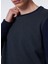 Lacivert Erkek Bisiklet Normal Baskılı Sweatshirt M4WM-SWT -1909 4