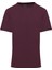 Kırmızı Slim Fit Desenli 100% Pamuk Bisiklet Yaka Tişört 1