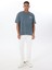 Gmg Fırenze Mavi Erkek Oversize T-Shirt ZR24MSS03051 4