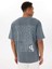 Gmg Fırenze Mavi Erkek Oversize T-Shirt ZR24MSS03051 5