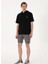 Antrasit Erkek Regular Fit Sweat Şort James-K 1