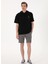 Antrasit Erkek Regular Fit Sweat Şort James-K 3