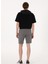 Antrasit Erkek Regular Fit Sweat Şort James-K 4