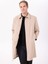 Bej Erkek Slim Fit Trençkot HM403171 3