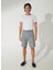 Düşük Bel Regular Fit Lacivert Erkek Bermuda Şort cm Lucky 3 2