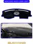 Mercedes W203 2000-2007TORPİDO Koruma Halısı Mavi Kenar 1
