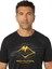 2011C981-001FUJITRAIL Logo Ss Top Siyah Erkek Bisiklet Yaka Regular Fit Baskılı T-Shirt 4